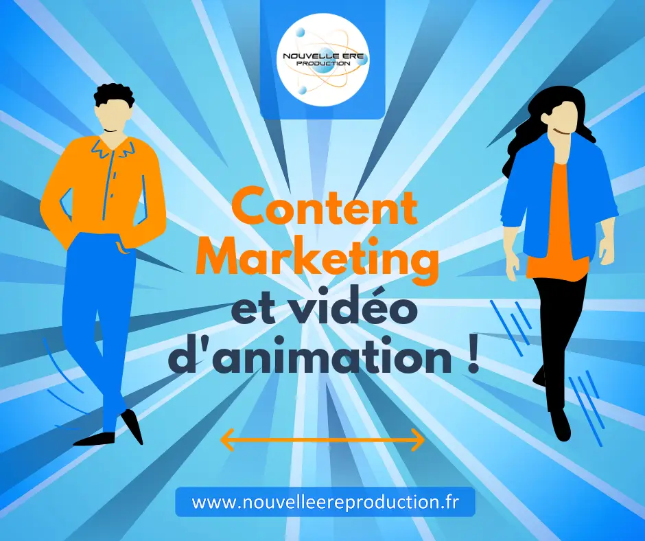 Content marketing et vidéo d'animation