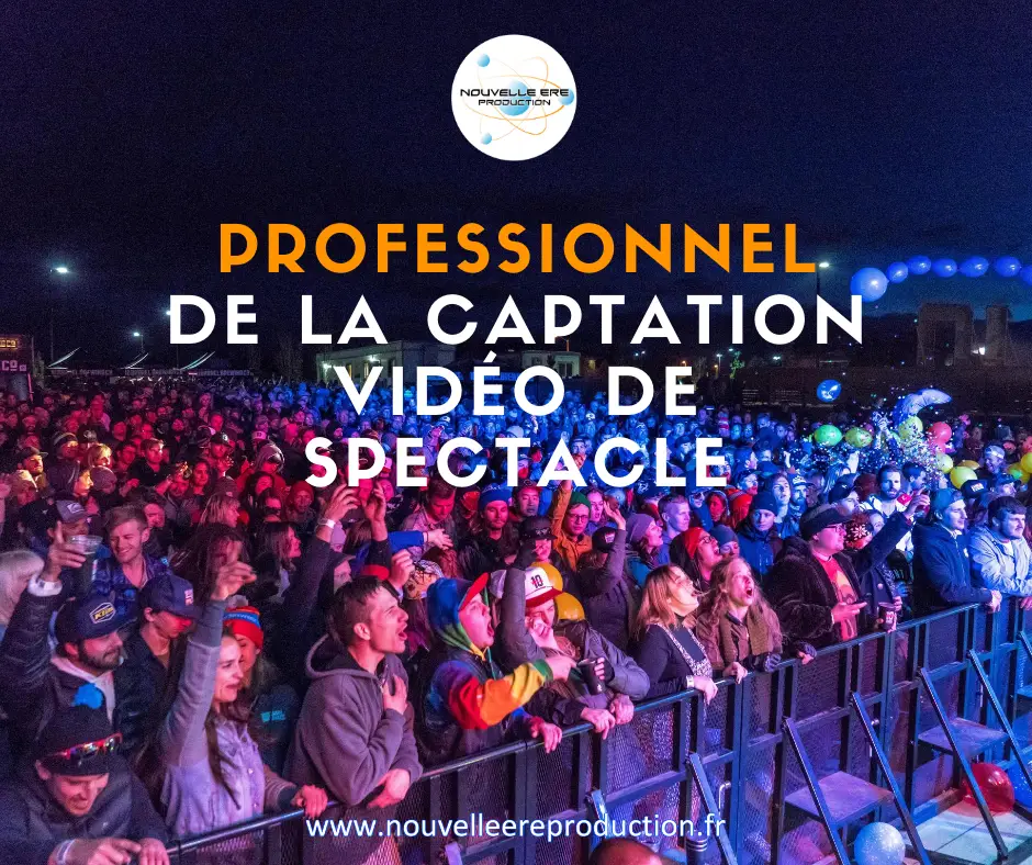 Professionnel de la captation vidéo de spectacle