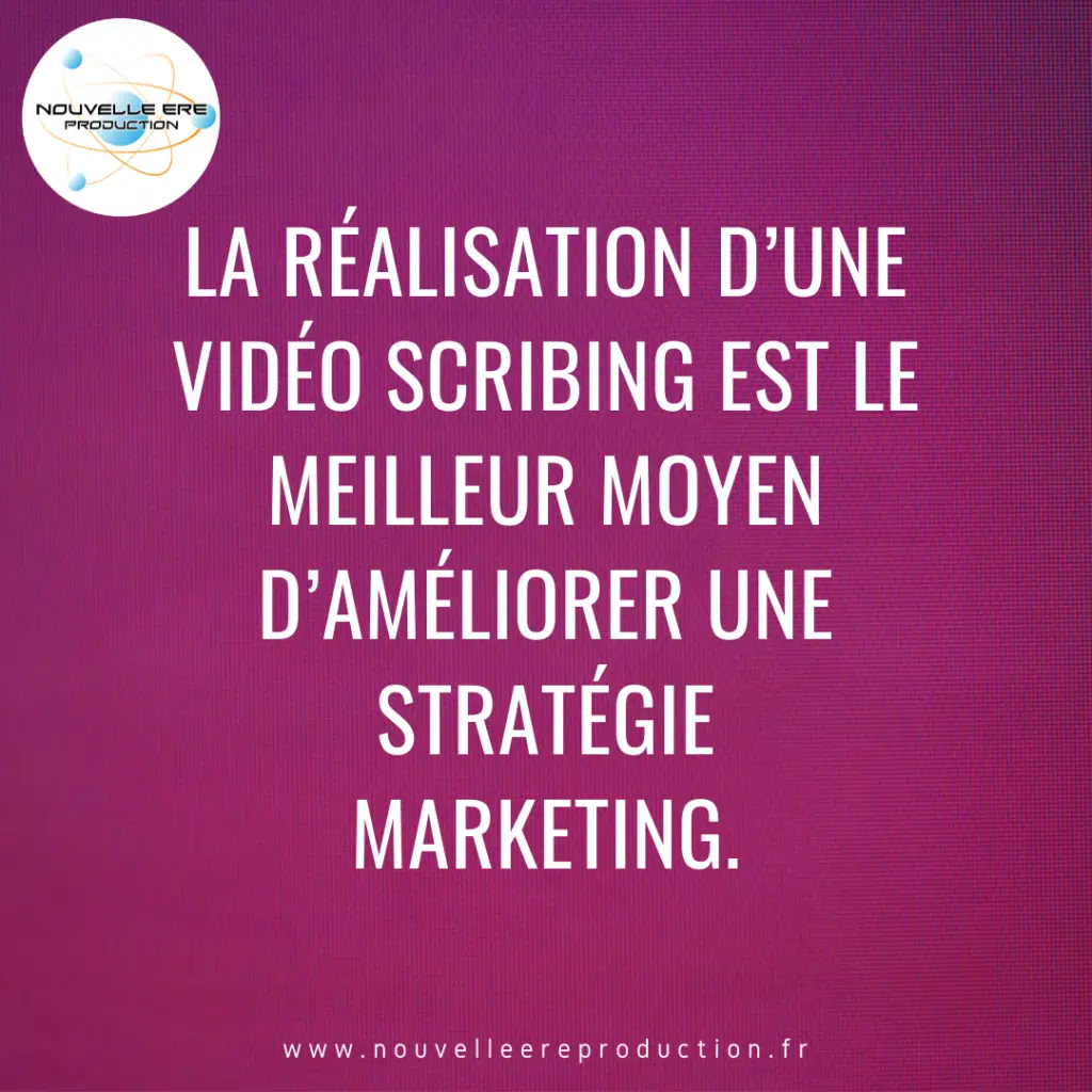 La réalisation d’une vidéo scribing est le meilleur moyen d’améliorer une stratégie marketing