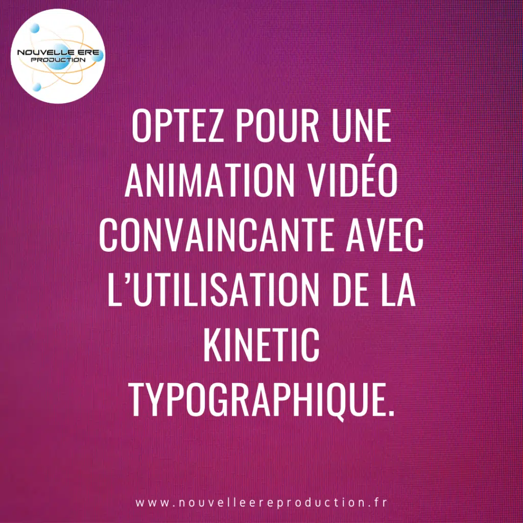 Optez pour une animation vidéo convaincante avec l’utilisation de la kinetic typographique