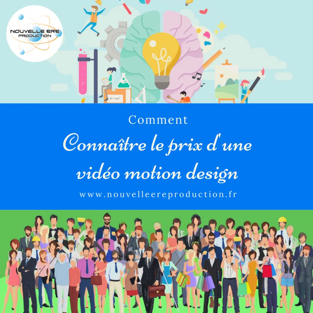 Connaître le prix d'une vidéo motion design
