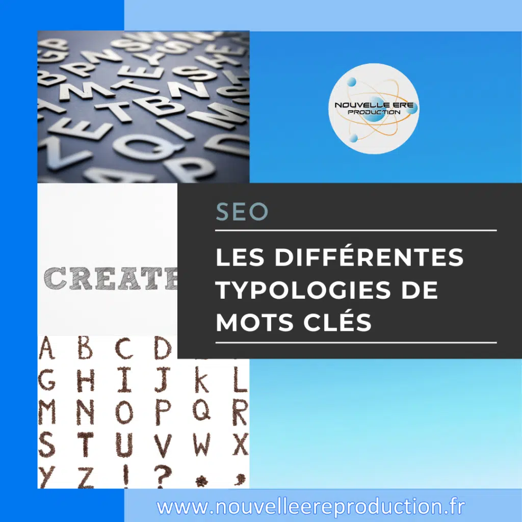 Les différentes typologies de mots clés