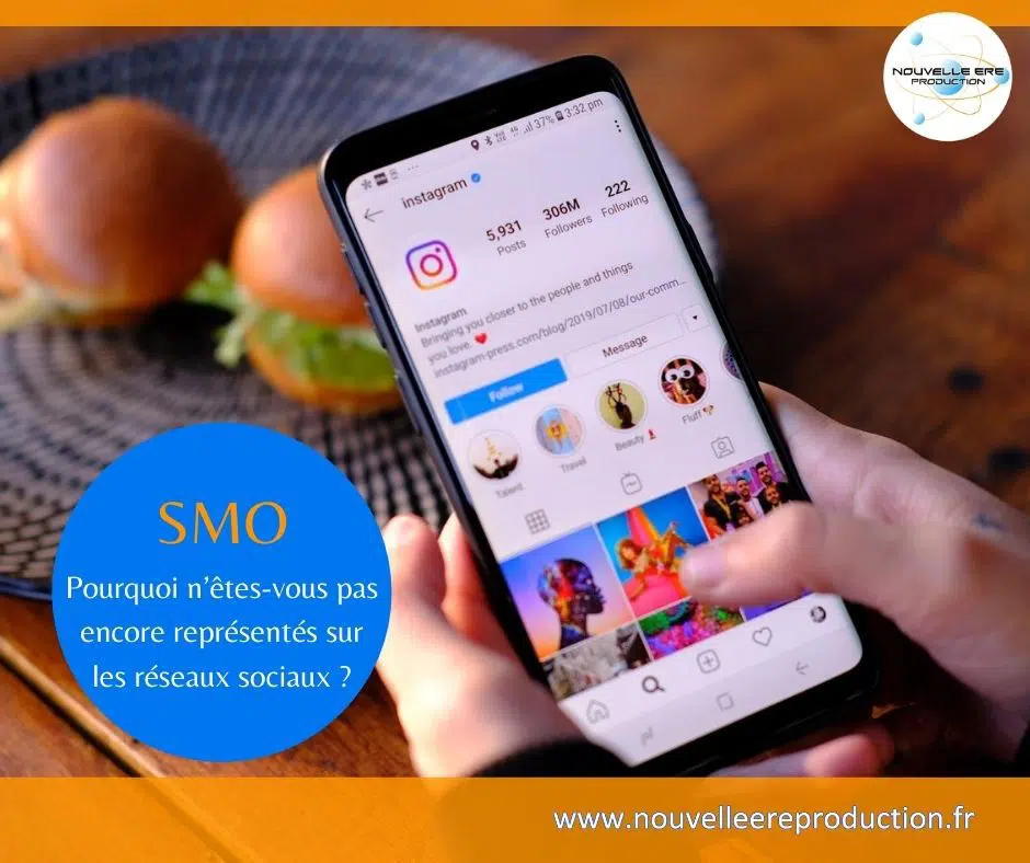 Pourquoi n’êtes-vous pas encore représentés sur les réseaux sociaux ?