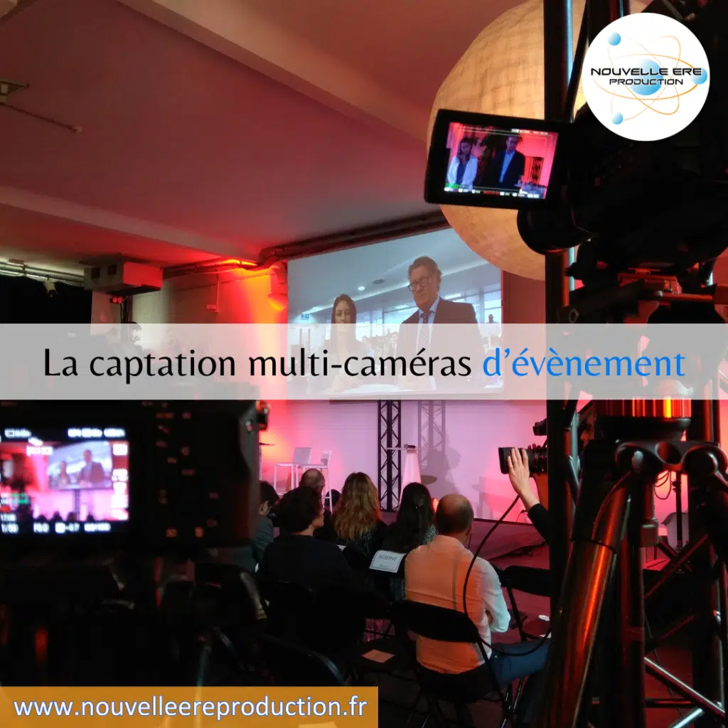 Captation multi-caméras d’évènement paris